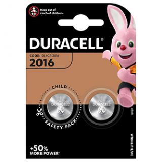 Batéria líthiová, CR2016, Duracell, blister, 2-pack, 42441