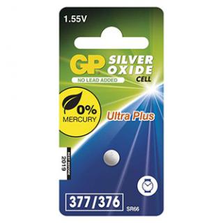 Batéria oxid striebra, SR66, 1.55V, GP, blister, 1-pack, 377F