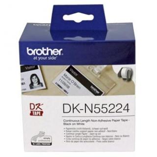 Brother papierová rolka biela, 1 ks, DKN55224, pre tlačiarne štítkov