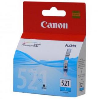 Canon originál ink CLI-521 C, 2934B001, cyan, 505str., 9ml