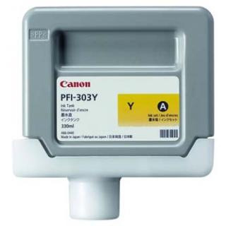 Canon originál ink PFI-303 Y, 2961B001, yellow, 330ml