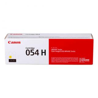 Canon originál toner 054 H Y, 3025C002, yellow, 2300str., high capacity