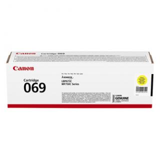 Canon originál toner 069 Y, 5091C002, yellow, 1900str.