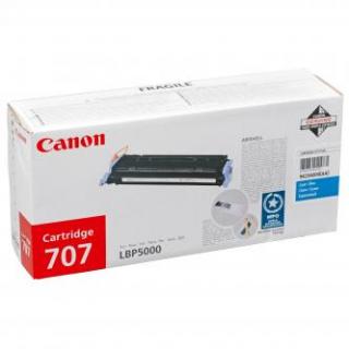 Canon originál toner 707 C, 9423A004, cyan, 2000str.