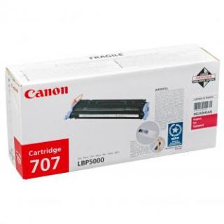 Canon originál toner 707 M, 9422A004, magenta, 2000str.