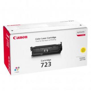 Canon originál toner 723 Y, 2641B002, yellow, 8500str.