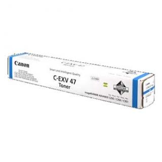 Canon originál toner C-EXV47 C, 8517B002, cyan, 21500str.