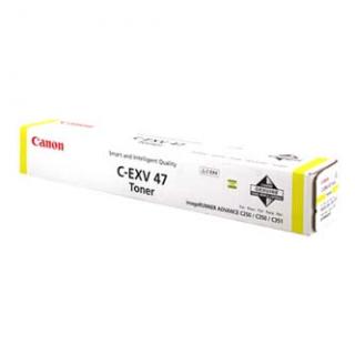 Canon originál toner C-EXV47 Y, 8519B002, yellow, 21500str.