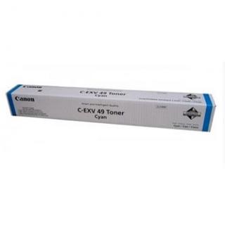 Canon originál toner C-EXV49 C, 8525b002, cyan, 19000str.