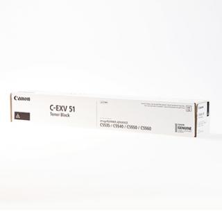 Canon originál toner C-EXV51 BK, 0481C002, black, 69000str.