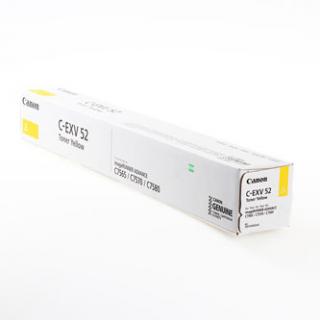 Canon originál toner C-EXV52 Y, 1001C002, yellow, 66500str.