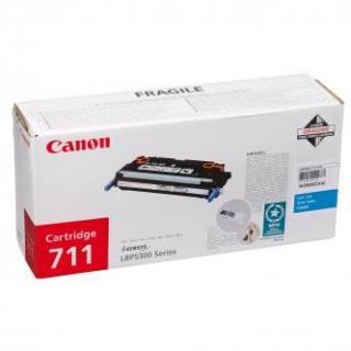 Canon originál toner CRG711, 1659B002, cyan, 6000str.