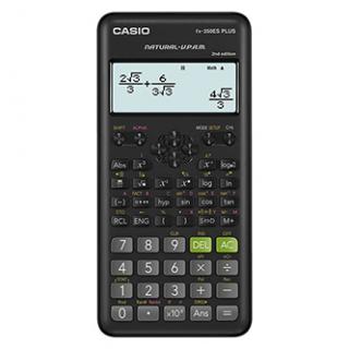 Casio Kalkulačka FX 350 ES PLUS 2E, čierna, stolový