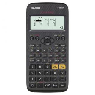 Casio Kalkulačka FX 350 EX, čierna, školská, prirodzené zobrazenie displeja