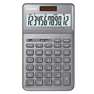 Casio Kalkulačka JW 200 SC GY, šedá, stolová, dvanásťmiestna