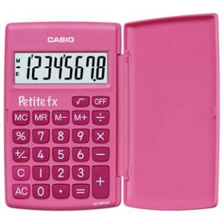 Casio Kalkulačka LC 401 LV PK, ružová, vrecková, osemmiestna