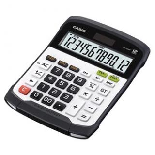Casio Kalkulačka WD 320 MT, čierno-biela, stolový, vodotesná