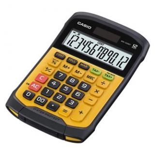 Casio Kalkulačka WM 320 MT, čierno-žltá, stolový, vodotesná