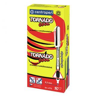 Centropen, sada Tornado 4775, modrý, 10ks, 0.3mm, zmizíkovateľný, COOL