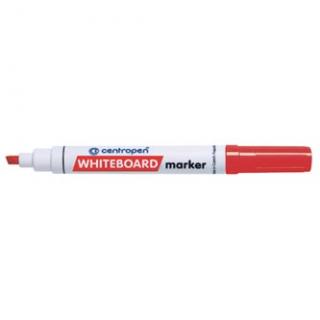 Centropen, whiteboard markier 8569, červený, 10ks, 1-4,5mm, alkoholová báza, cena za 1ks