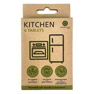 Čistící tablety Powerton Eco, 6 ks, kuchyňa