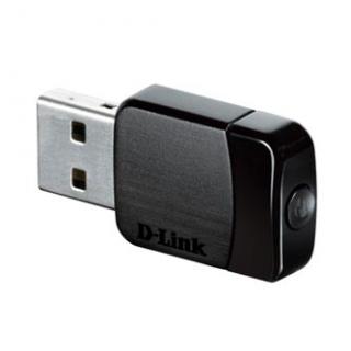D-LINK USB klient DWA-171 2.4GHz a 5GHz, IPv6, 433Mbps, integrovaná anténa, 802.11ac, Ultra rýchly USB adaptér