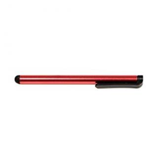 Dotykové pero, kapacitné, kov, červené, pre iPad a tablet