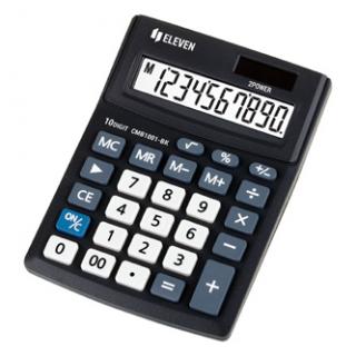 Eleven Kalkulačka CMB1001-BK, čierna, stolová, desaťmiestna, duálne napájanie
