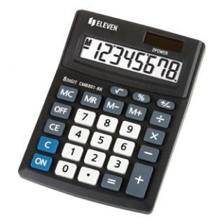 Eleven Kalkulačka CMB801BK, čierna, stolová, osemmiestna