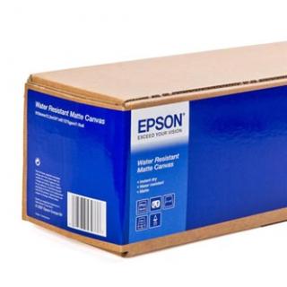 Epson 610/12.2/WaterResistant Matte Canvas Roll, matný, 24", C13S042014, 375 g/m2, papier, 610mmx12.2m, biely, pre atramentové tla