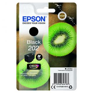 Epson originál ink C13T02E14010, 202, black, 1x6.9ml