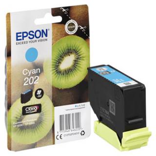 Epson originál ink C13T02F24010, 202, cyan, 300 (bar.)str., 1x4.1ml