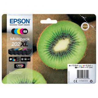 Epson originál ink C13T02G74010, 202 XL, CMYK, 1x13.8, 1x7.9ml, 3x8.5ml