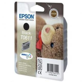 Epson originál ink C13T06114010, black, 250str., 8ml