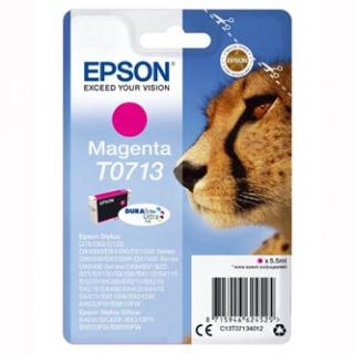 Epson originál ink C13T07134022, magenta, blister s ochranou, 5,5ml