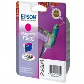 Epson originál ink C13T08034011, magenta, 7,4ml