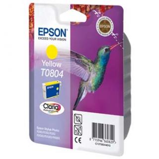 Epson originál ink C13T08044011, yellow, 7,4ml