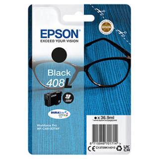 Epson originál ink C13T09K14010, T09K140, 408L, black, 36.9ml