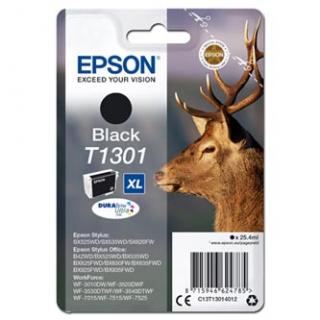 Epson originál ink C13T13014012, T1301, black, 945str., 25,4ml