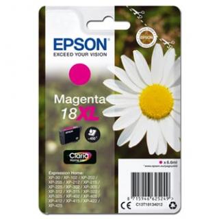 Epson originál ink C13T18134012, T181340, 18XL, magenta, 6,6ml