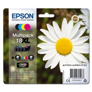 Epson originál ink C13T18164012, T181640, 18XL, CMYK, 3x6,6/11,5ml