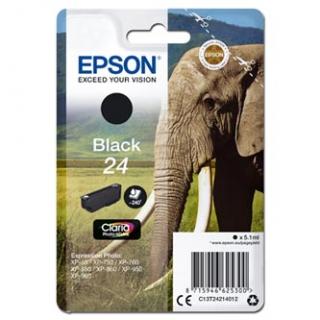 Epson originál ink C13T24214012, T2421, black, 5,1ml