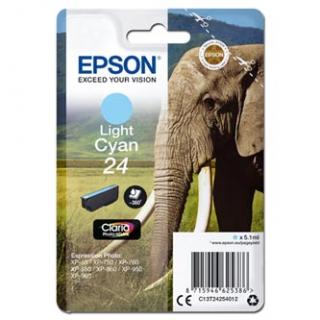 Epson originál ink C13T24254012, T2425, light cyan, 5,1ml