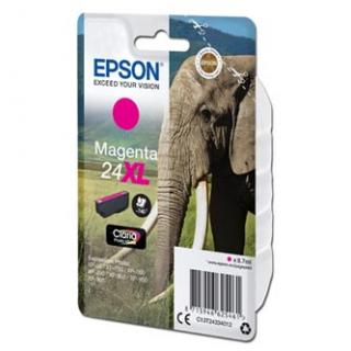 Epson originál ink C13T24334012, T2433, 24XL, magenta, 8,7ml