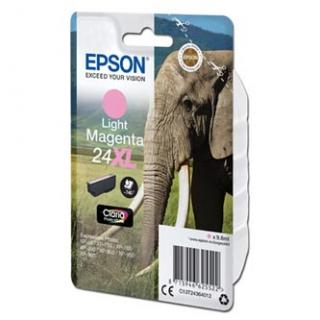 Epson originál ink C13T24364012, T2436, 24XL, light magenta, 9,8ml