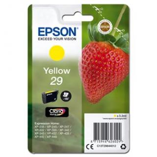 Epson originál ink C13T29844012, T29, yellow, 3,2ml