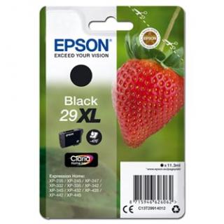 Epson originál ink C13T29914012, T29XL, black, 11,3ml