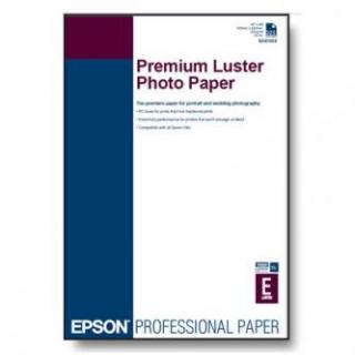 Epson Premium Luster Photo Paper, C13S042123, foto papier, lesklý, biely, A2, 250 g/m2, 25 ks, atramentový
