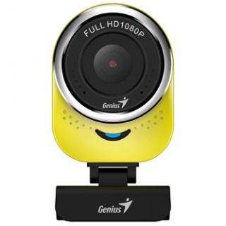 Genius Full HD Webkamera QCam 6000, 1920x1080, USB 2.0, žltá, Windows 7 a vyšší, FULL HD, 30 FPS