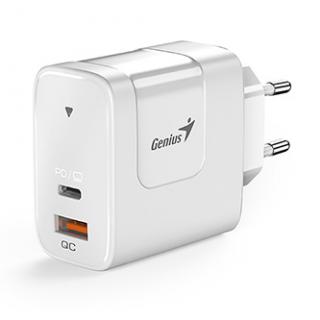 Genius Sieťový adaptér 65W, 2 porty, USB-C, USB-A, PD-65AC